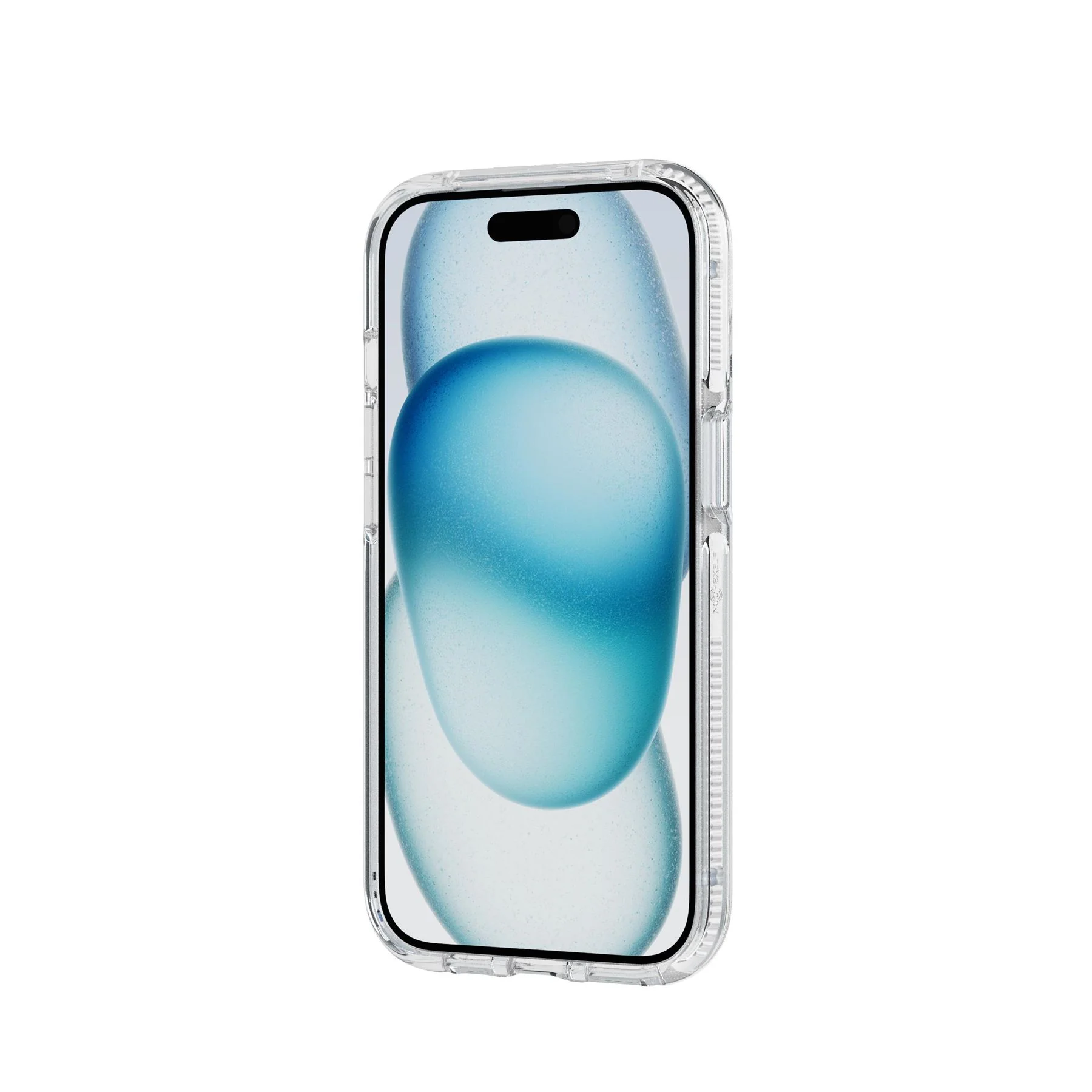 FlexQuartz MagSafe - Apple iPhone 17e/16e/15/14/13 Case - Clear/Blue - Image 6