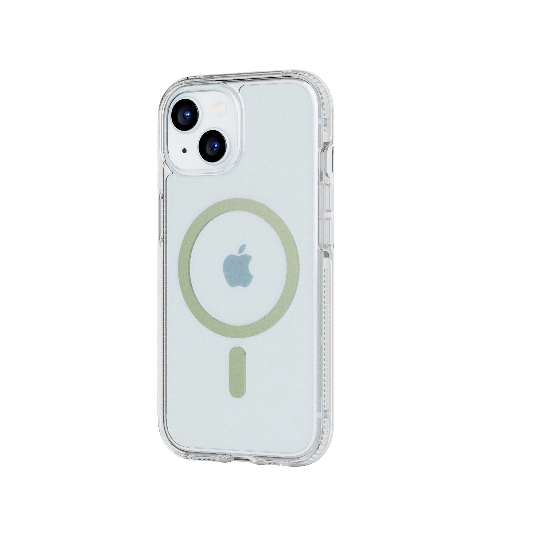 FlexQuartz MagSafe - Apple iPhone 17e/16e/15/14/13 Case - Clear/Green - Image 5