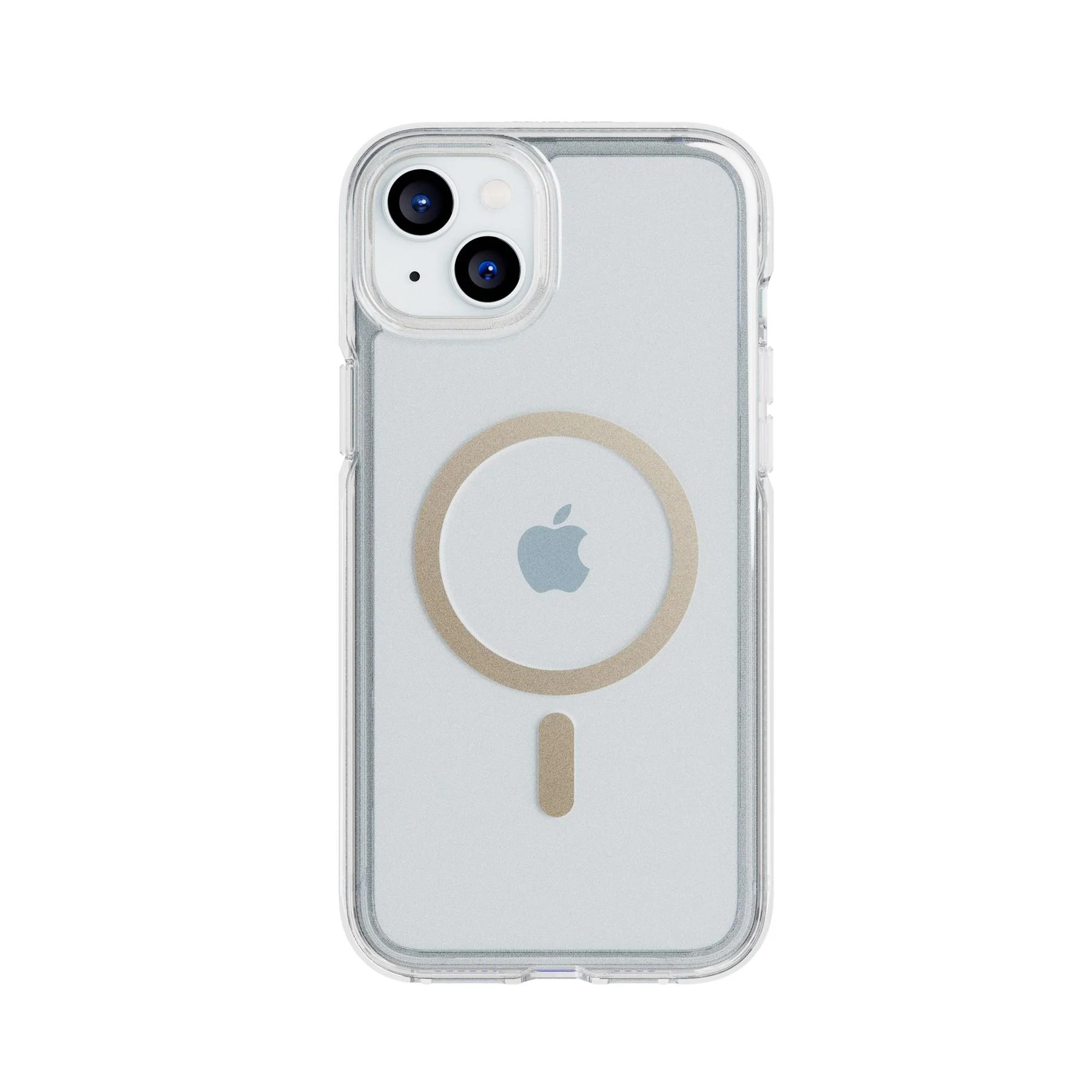FlexQuartz - Apple iPhone 15 Plus Case MagSafe Compatible - Gold