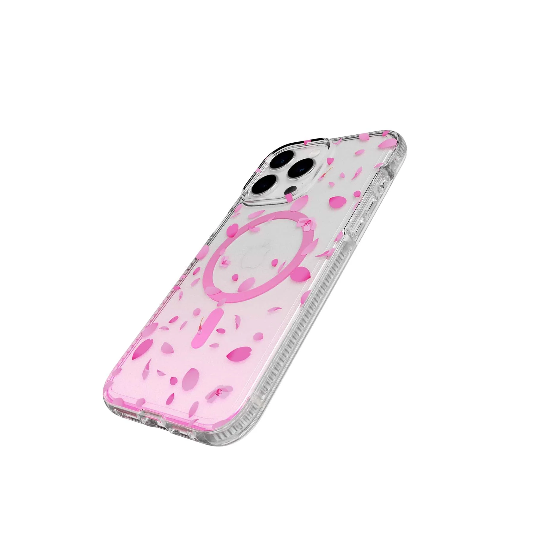 FlexQuartz Apple iPhone 15 Pro Max Case MagSafe Compatible - Cherry Blossom - Image 3