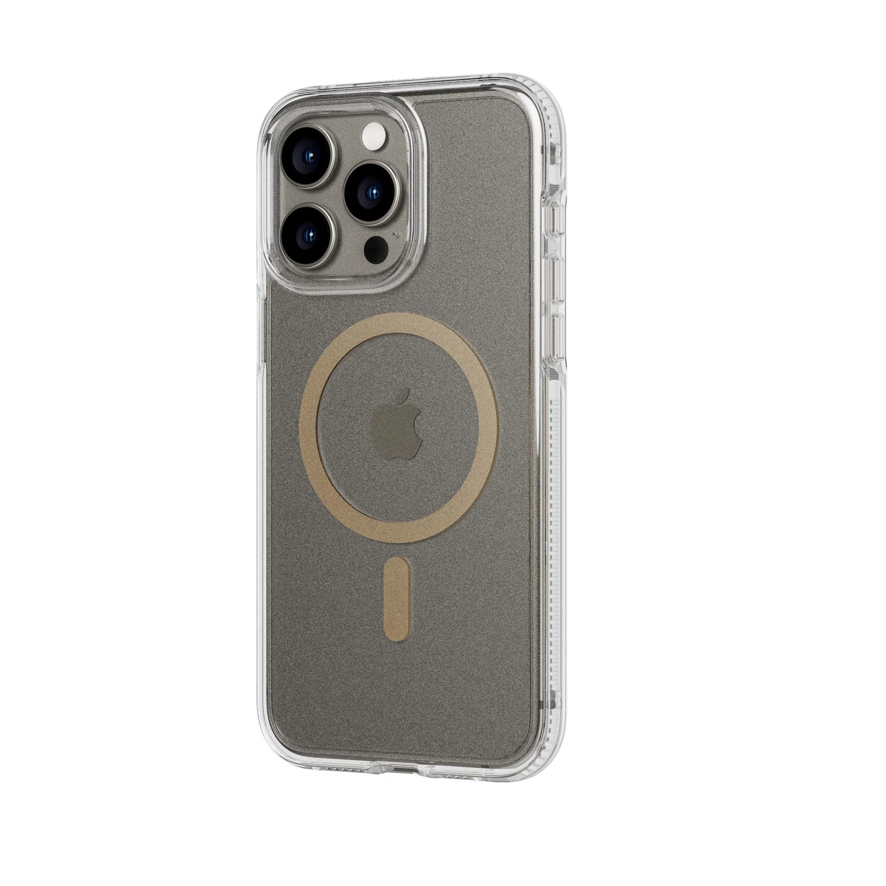 FlexQuartz - Apple iPhone 15 Pro Max Case MagSafe Compatible - Gold - Image 5