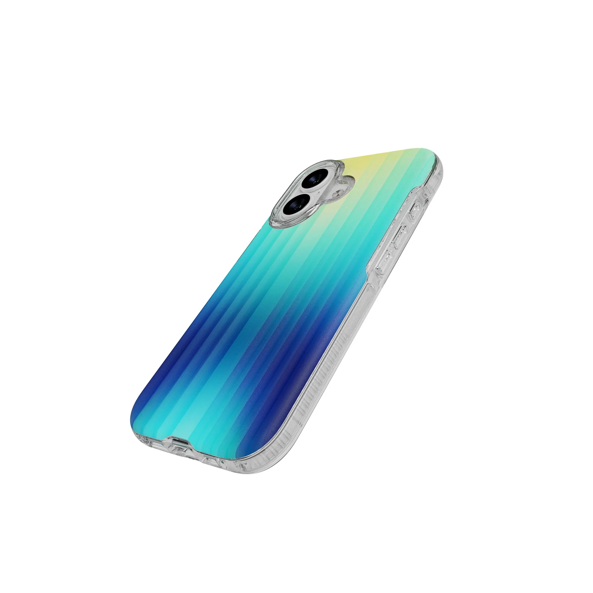FlexQuartz MagSafe - Apple iPhone 17 Case - Ombre Blue/Green - Image 3
