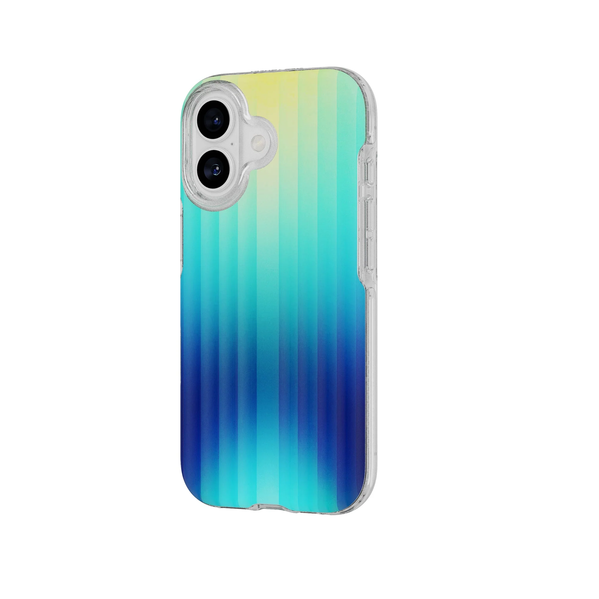 FlexQuartz MagSafe - Apple iPhone 17 Case - Ombre Blue/Green - Image 5