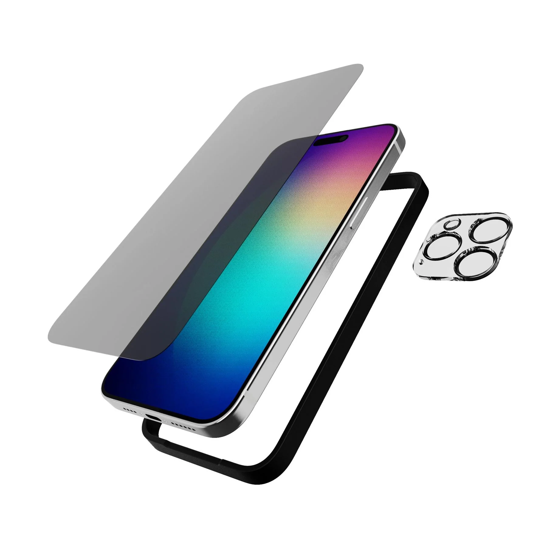 ImpactGlass - Apple iPhone 15 Pro Max Privacy Screen with Camera Protector - Image 4